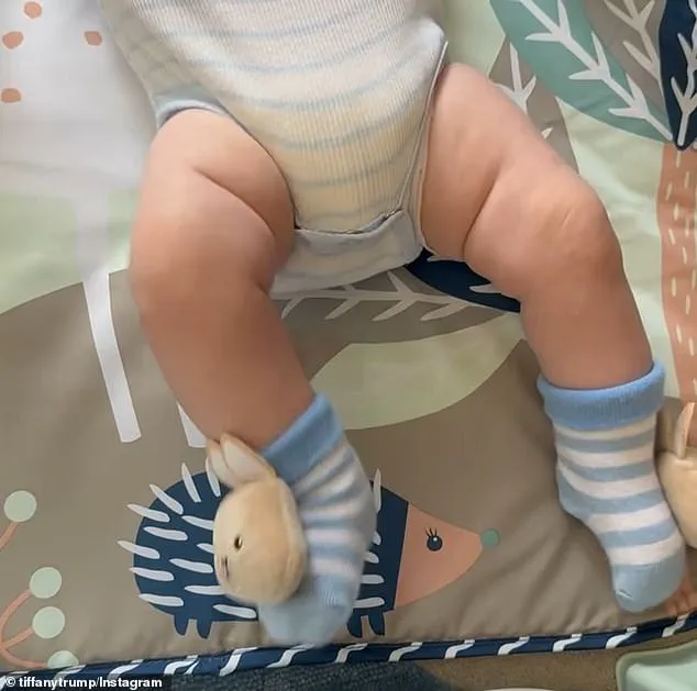 Tiffany Trump Shares Instagram Photos of Newborn Son Alexander Trump Boulos During Vacation with Husband