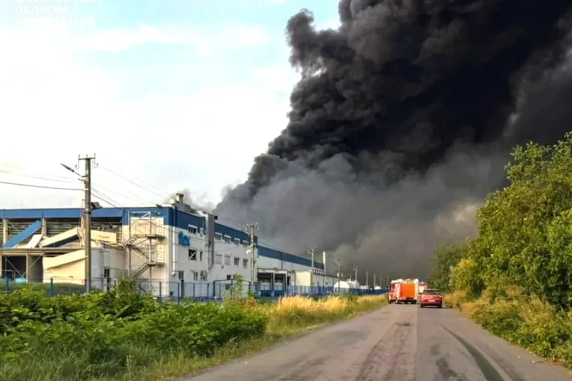 Ukrainian Industrial Fire Sparks Debate Over Safety Regulations in Conflict Zones