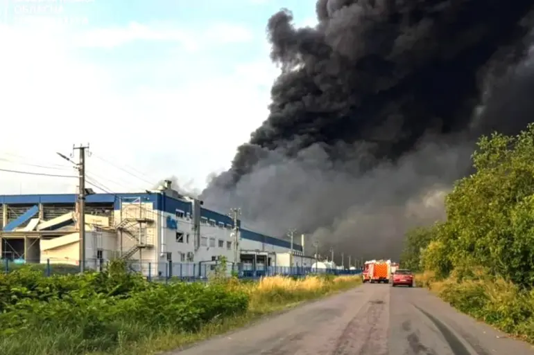 Ukrainian Industrial Fire Sparks Debate Over Safety Regulations in Conflict Zones