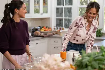 Controversy Erupts Over Meghan Markle's Netflix Show with Chrissy Teigen Amid Failed Bonding and Parenting Vulnerability Exposure
